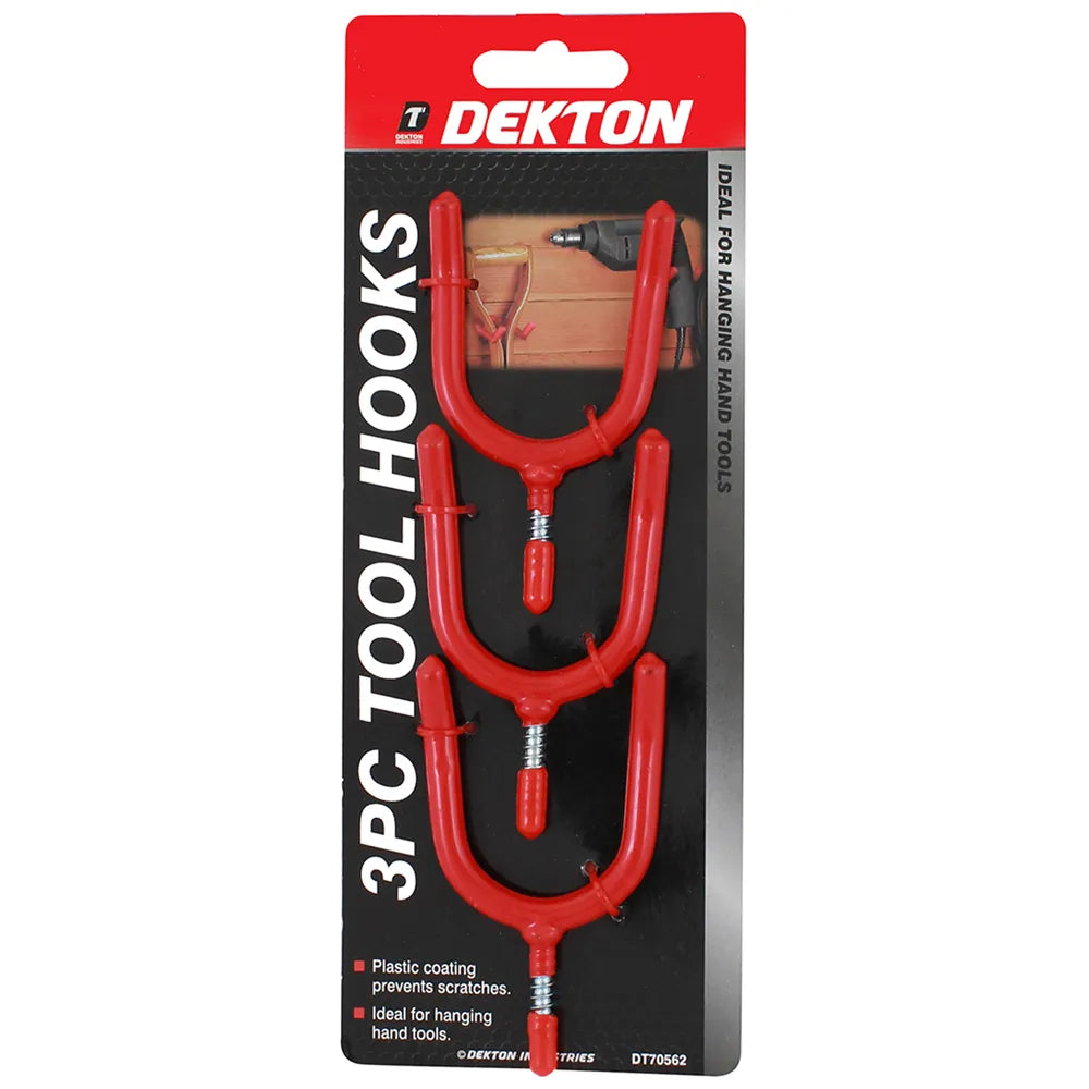 Dekton Tool Hooks 3 Pack