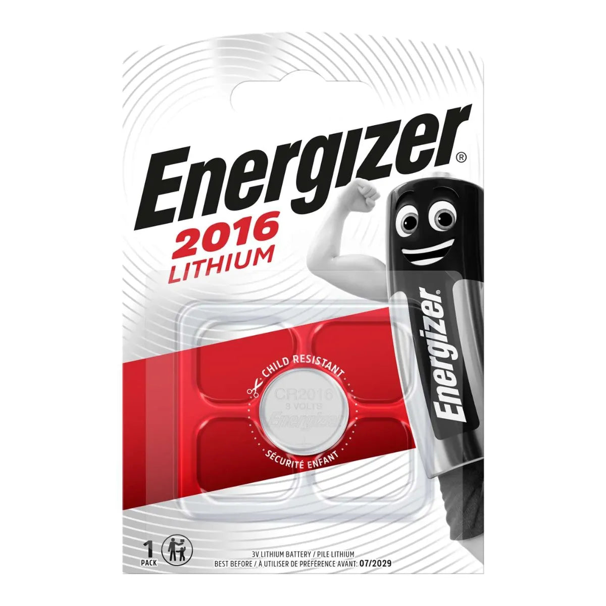 Energizer 3V 2016 Battery