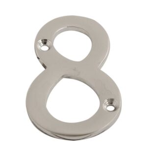 iON Hardware 3” Chrome Door Numbers