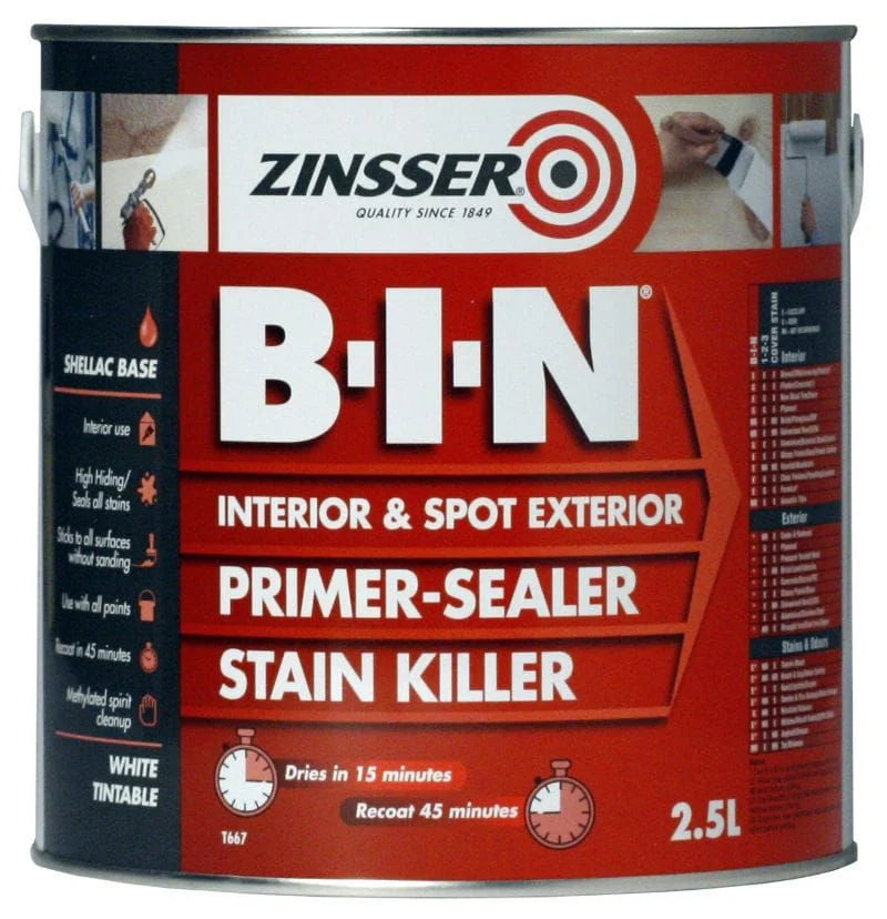 Zinsser BIN Primer 2.5L