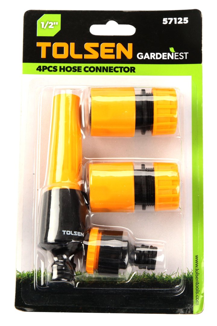 Tolsen 4 Piece Hose Connector Set