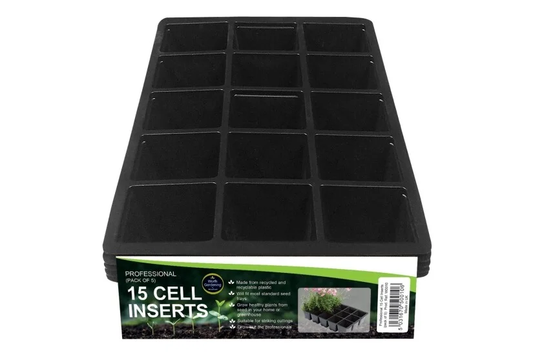 Garland Professional 15 Cell Inserts 5 Pack