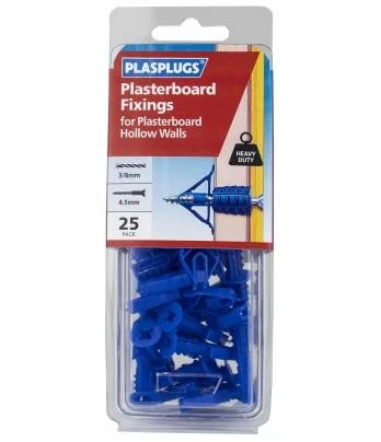 Plasplugs Plasterboard Fixings Heavy Duty – Jim's DIY