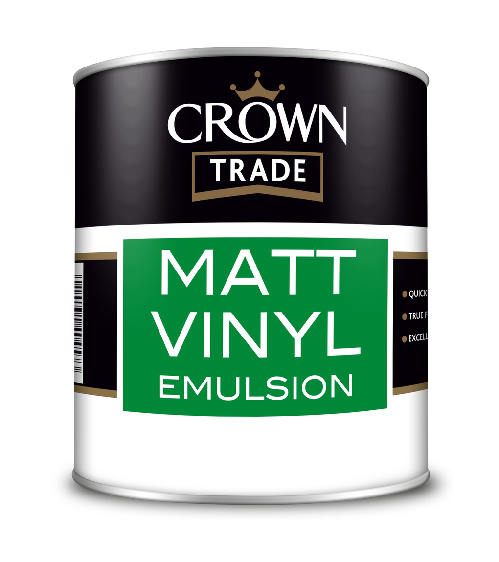 Crown Trade Colour Mixed Matt Vinyl Emulsion