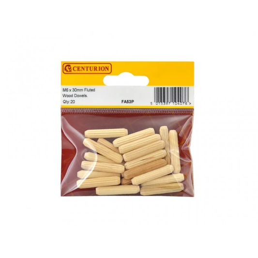 Wooden Dowels 20 Pack