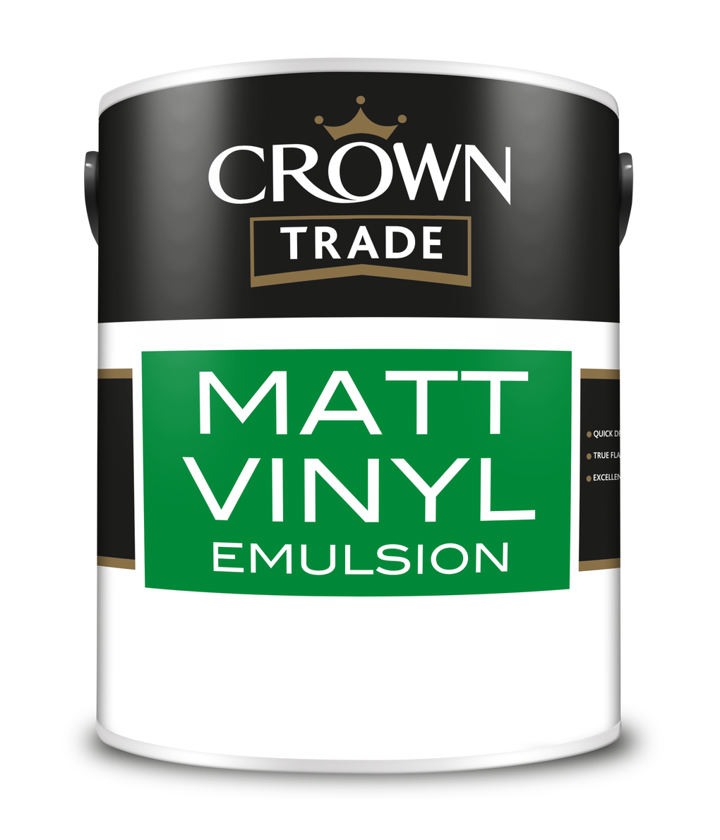 Crown Trade Colour Mixed Matt Vinyl Emulsion