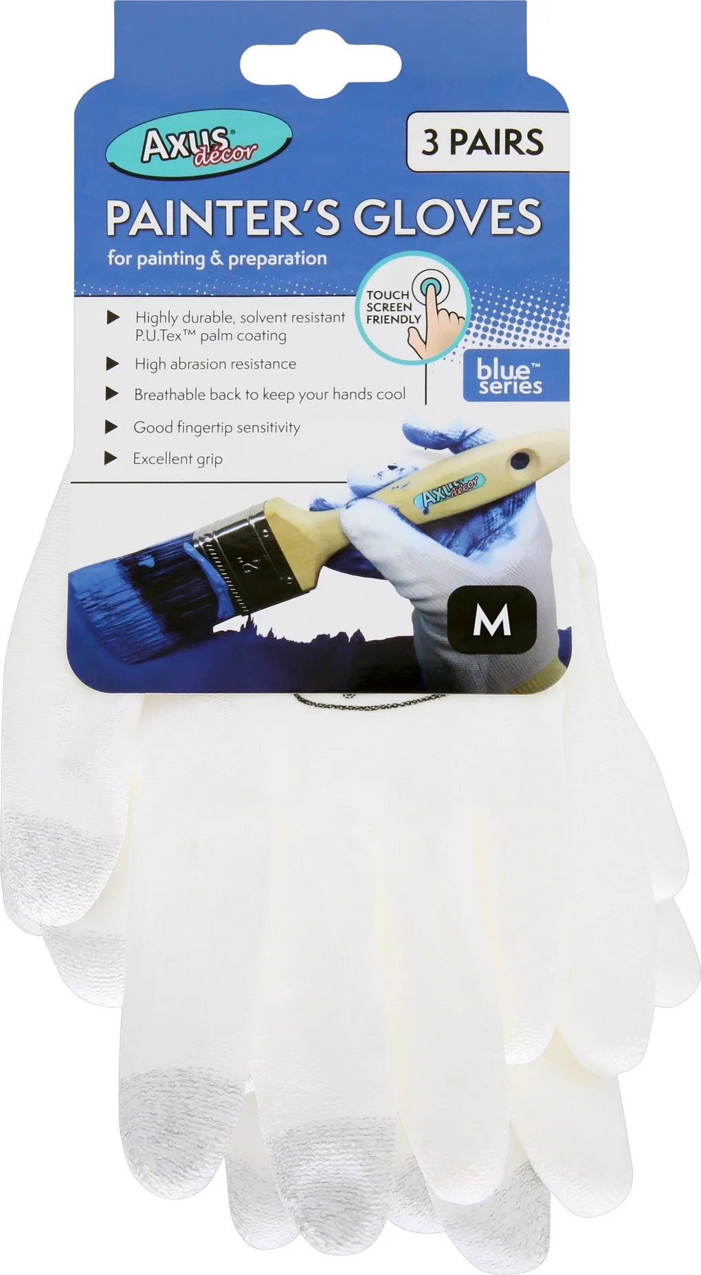 Axus Decor Painters Gloves Triple Pack