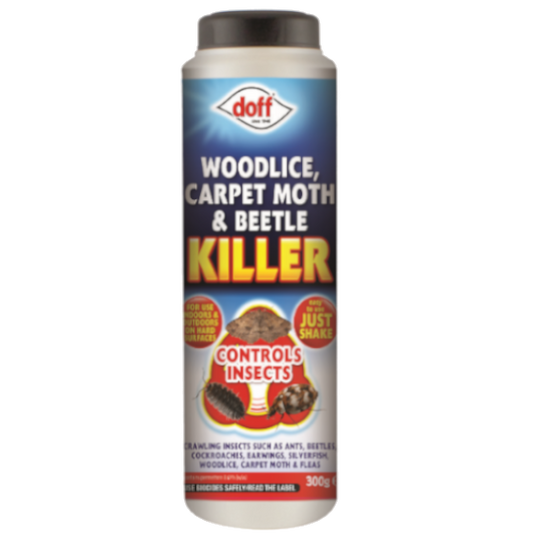 Doff Woodlice, Carpet Moth & Beetle Killer 300g