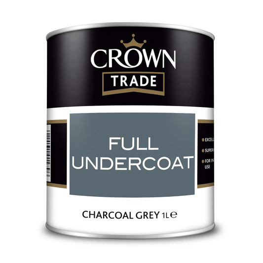 Crown Trade Full Undercoat Charcoal Grey