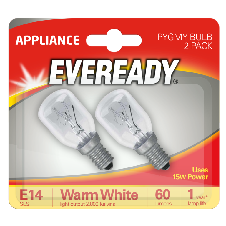 Eveready SES Pygmy Bulbs Twin Pack