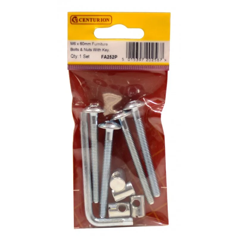 Centurion Furniture Bolts & Nuts with Hex Key