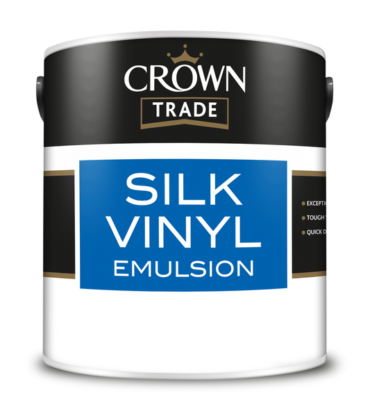 Crown Trade Colour Mixed Silk Vinyl Emulsion Crystal