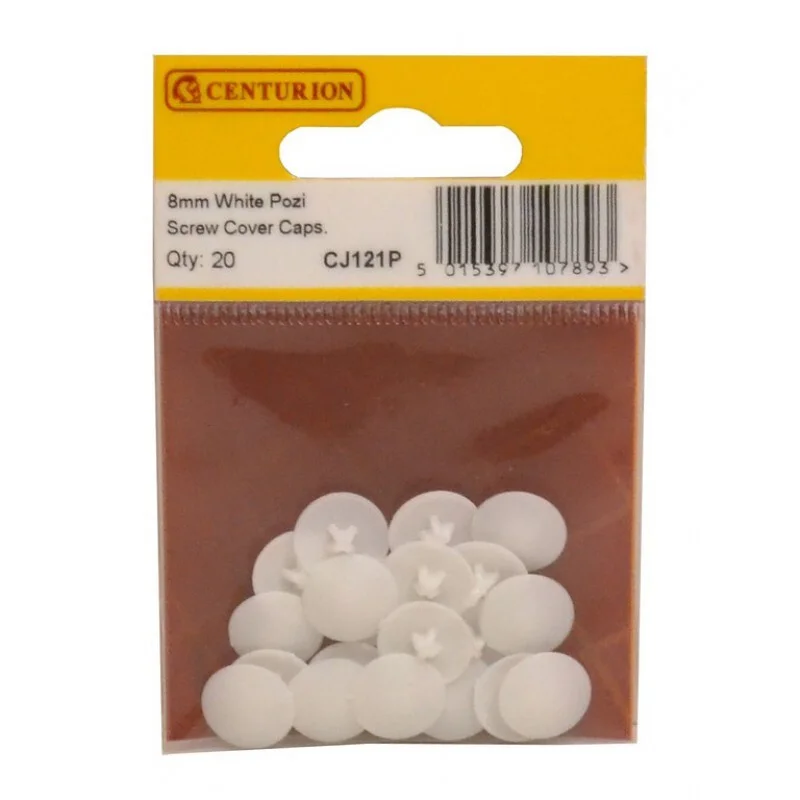 Centurion Pozi Screw Cover Caps 20 Pack