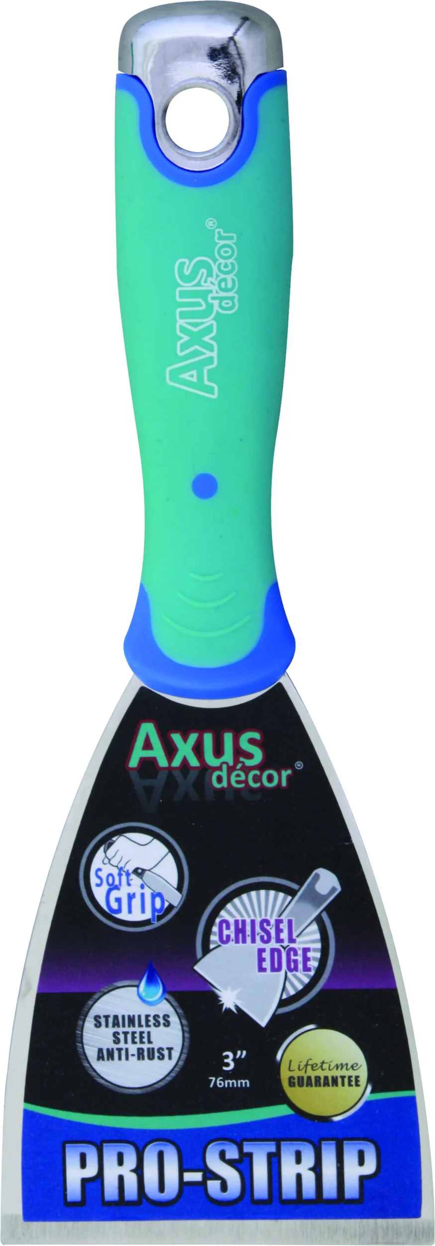 Axus Decor Pro Strip Scraper Blue Series