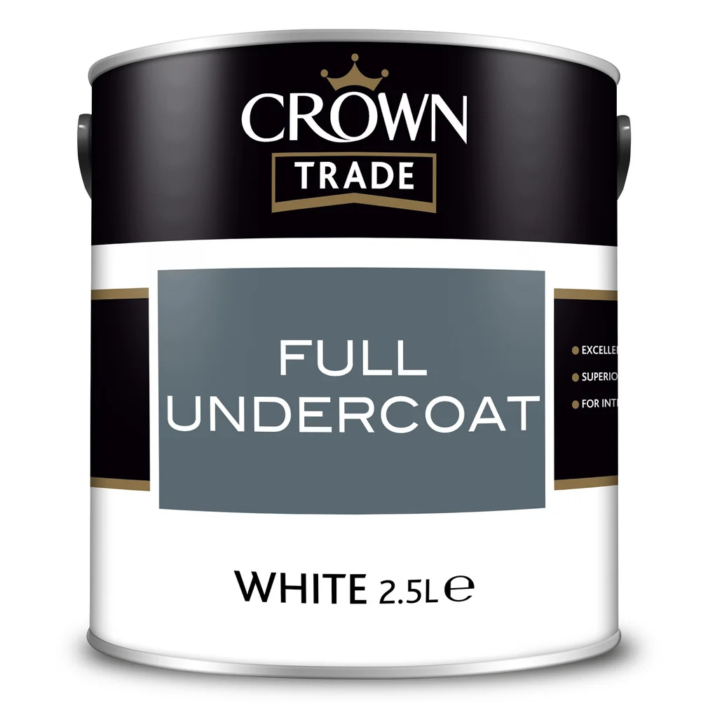 Crown Trade Full Undercoat White