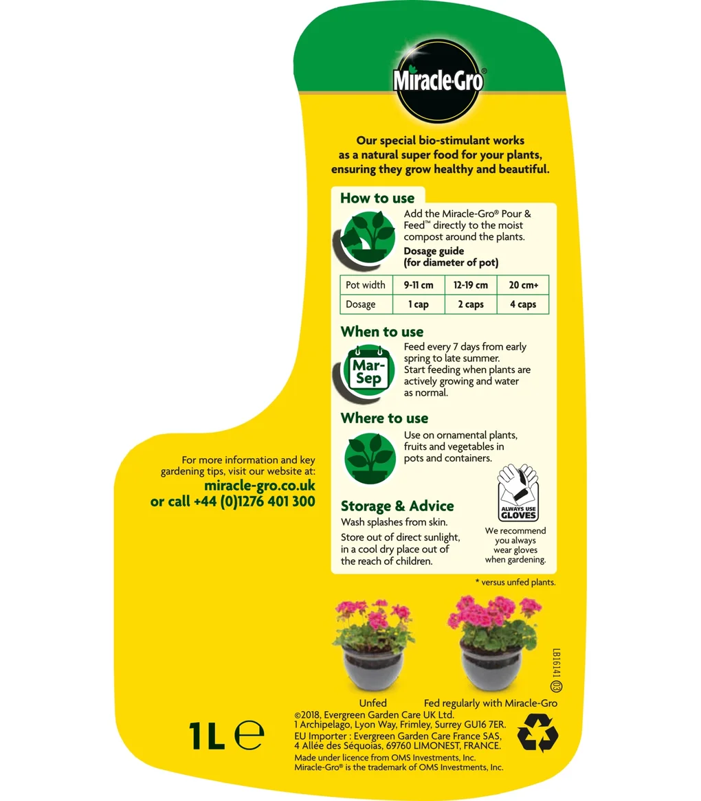 Miracle Gro Pour & Feed 1L