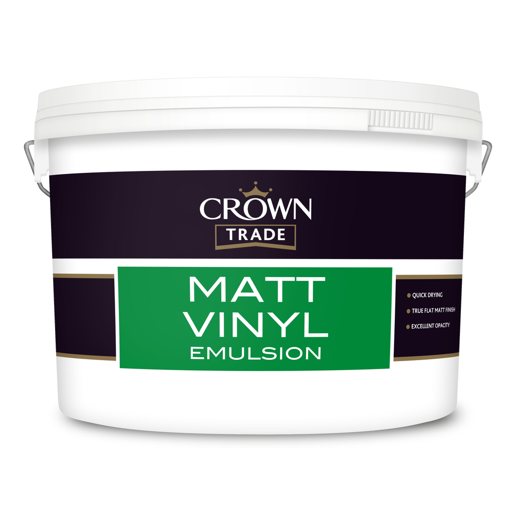 Crown Trade Colour Mixed Matt Vinyl Emulsion