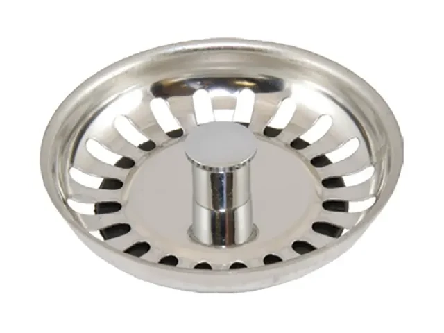 Sink Strainer Plug Basket With Stem 8cm