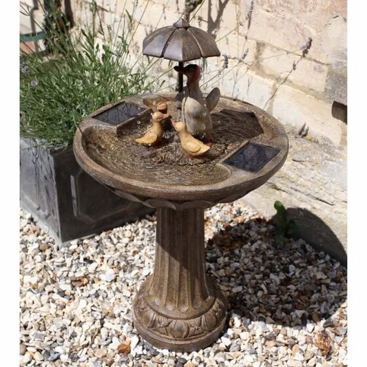 Smart Garden Duck Family Solar Water Feature