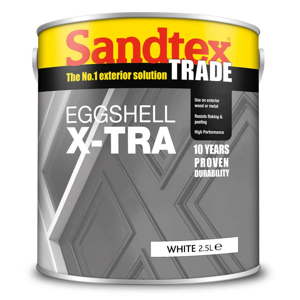 Sandtex Trade Eggshell X-tra White