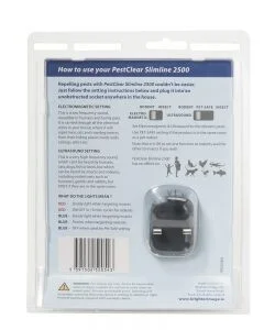 Pest Clear Slimline 2500 Plug In Mouse, Rat & Pest Repeller Pet Safe