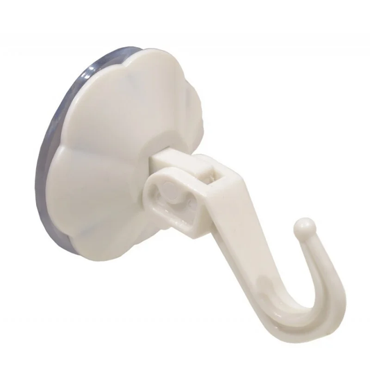 White Lever Suction Hooks