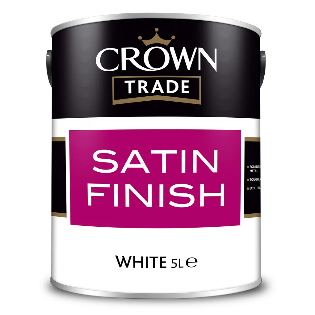 Crown Trade Satin Finish White