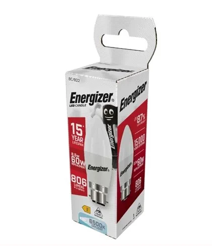 Energizer LED BC 60W Candle