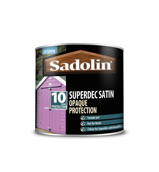 Sadolin Colour Mixed Superdec Satin Clear 065 Base