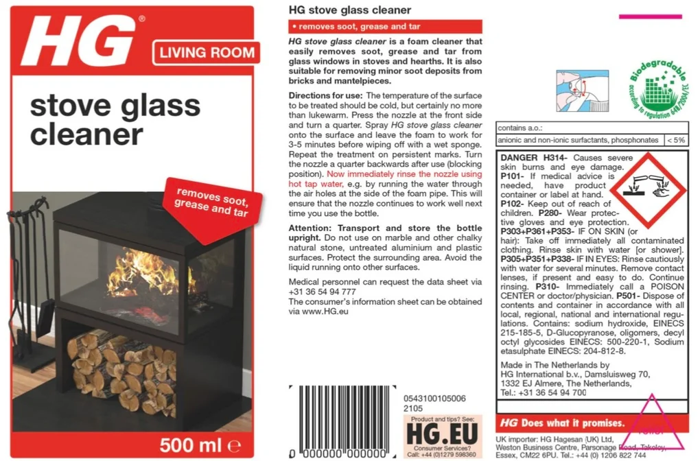 HG Stove Glass Cleaner