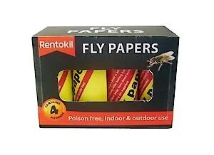 Rentokil Fly Papers 4 Pack