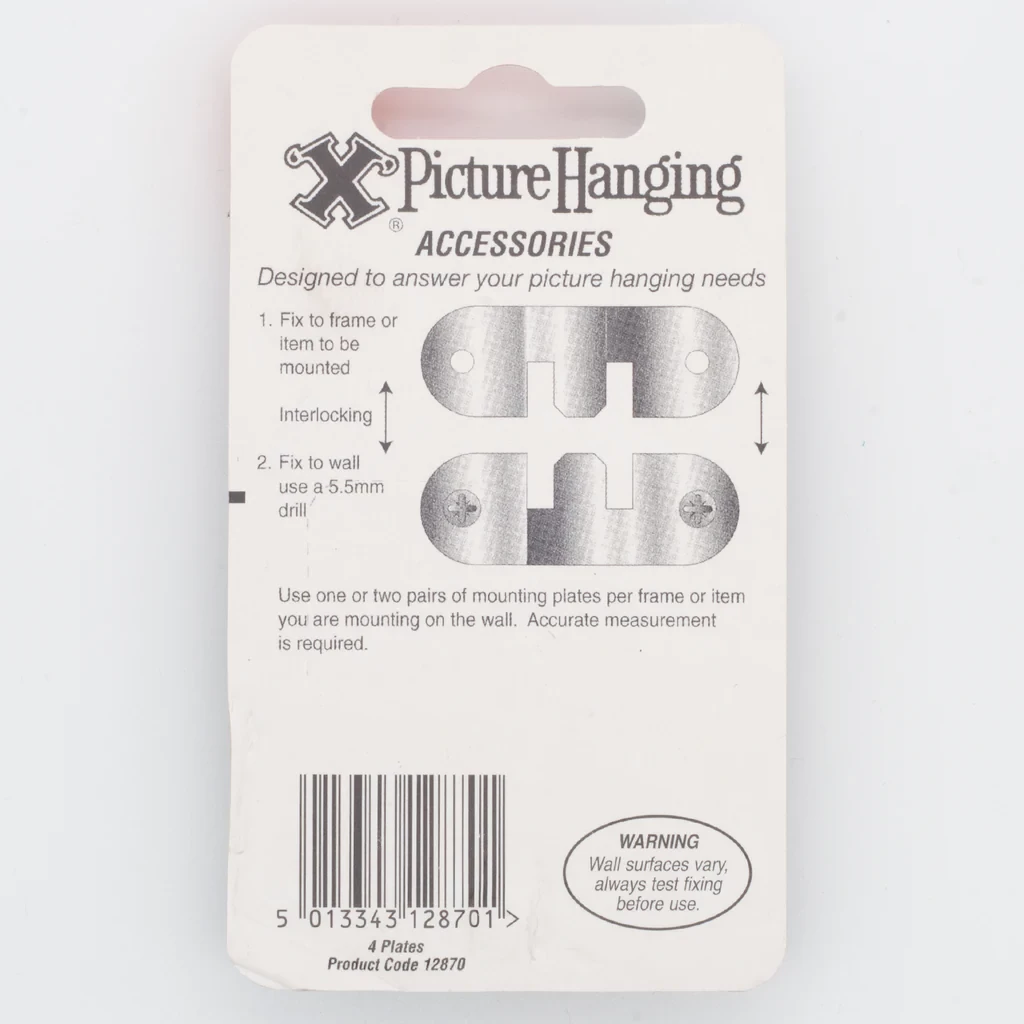 X Mounting Plates 4 Pack