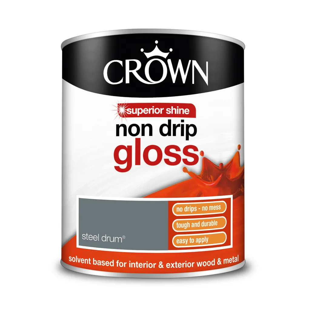 Crown Non Drip Gloss 750ml