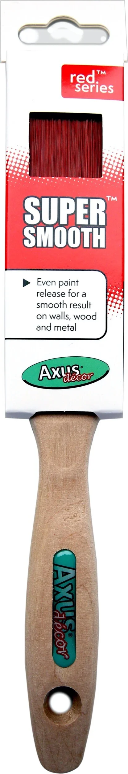 Axus Decor Super Smooth Paint Brush Red Series