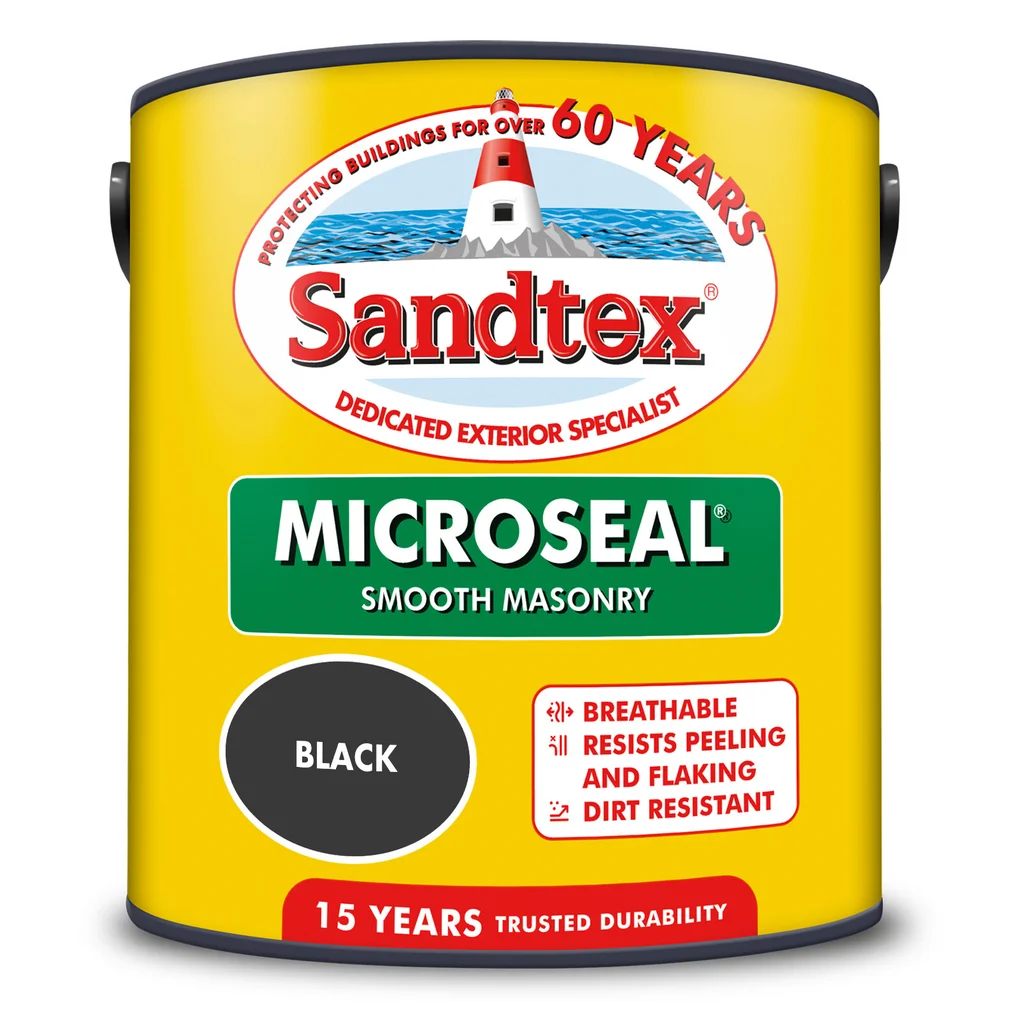 Sandtex Microseal Smooth Masonry Black