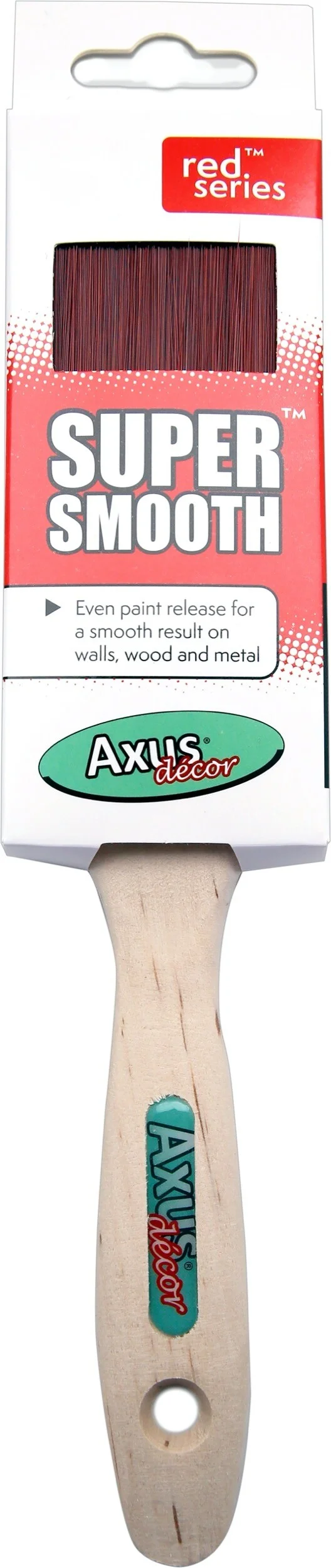 Axus Decor Super Smooth Paint Brush Red Series