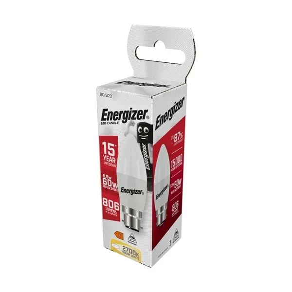 Energizer LED BC 60W Candle