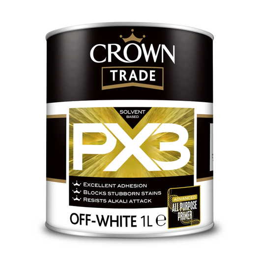 Crown Trade PX3 All Purpose Primer Off White