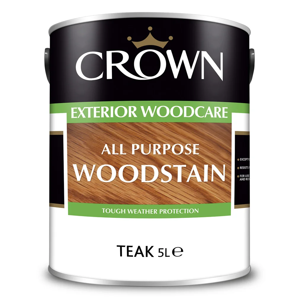 Crown Trade All Purpose Woodstain 5L