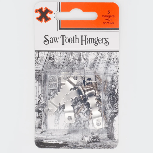 X Saw Tooth Hangers 5 Pack