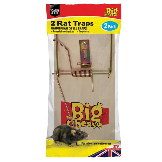 STV STV047  Wooden Rat Trap 2 Pack