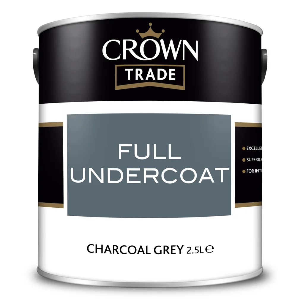 Crown Trade Full Undercoat Charcoal Grey