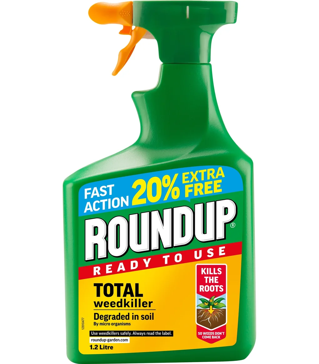 Roundup Total Fast Action Weedkiller 1.2L