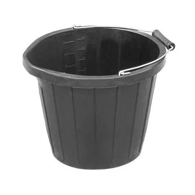 Builders Bucket Black 15L