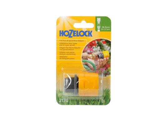 Hozelock 2170 Flat Hose & Spiral Hose Adaptor