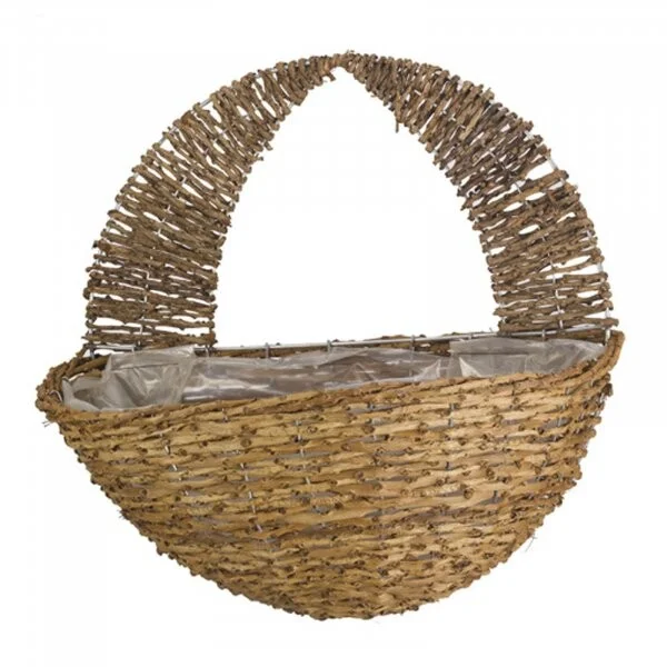 Smart Garden 16" Country Rattan Wall Basket