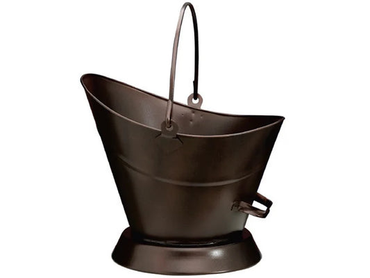 Round Tower 12" Copper Waterloo Coal Bucket