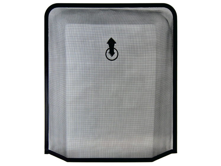 Fireside Products Square Black Fire Guard