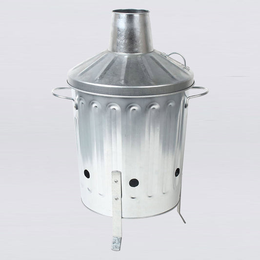 Arboria 15L Mini Galvanised Incinerator Bin