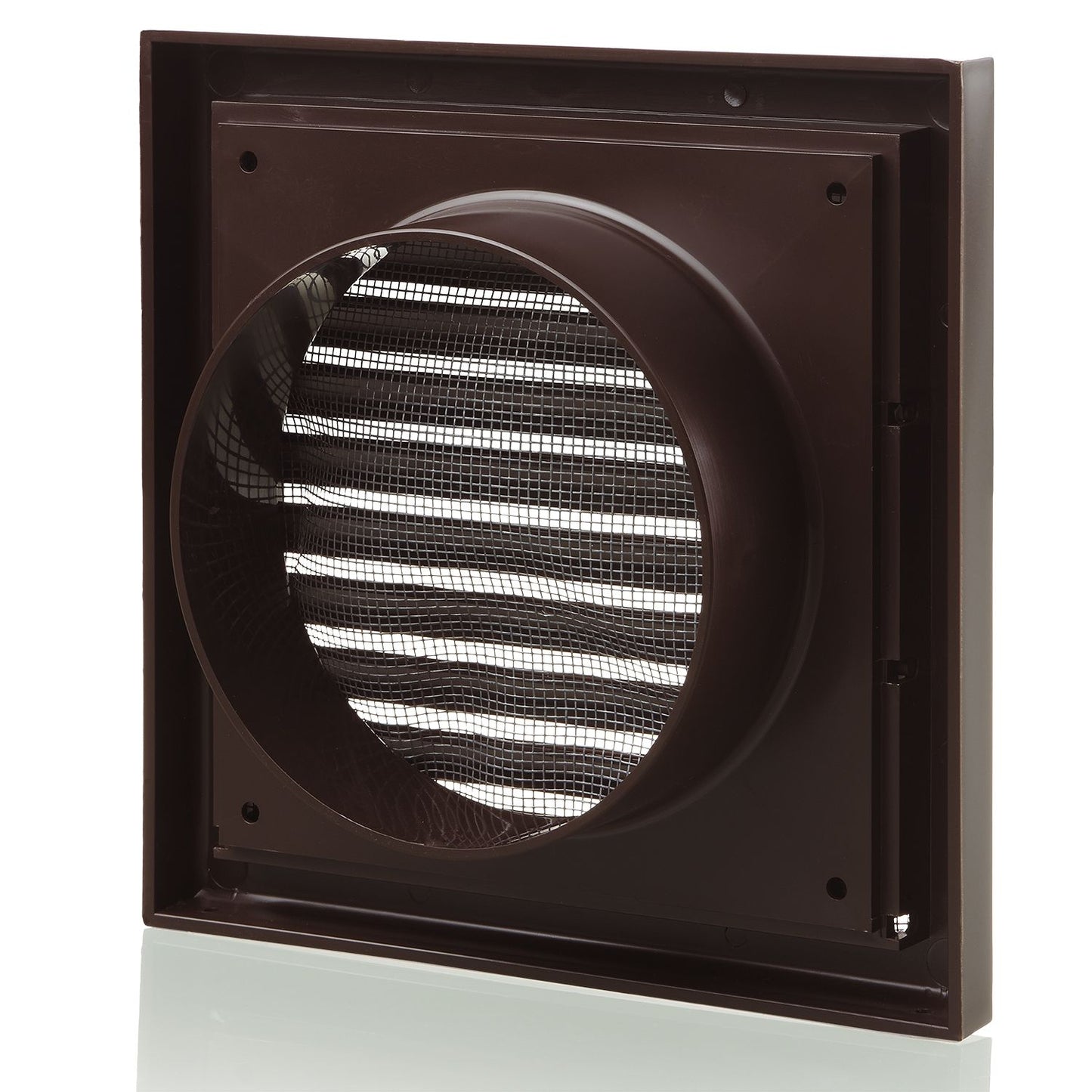 Blauberg Brown 4" Louvred Vent